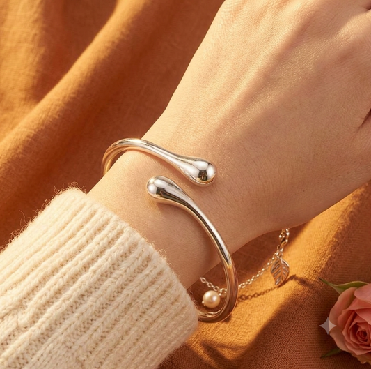 Teardrop Bracelet – Sterling Silver | AURIA