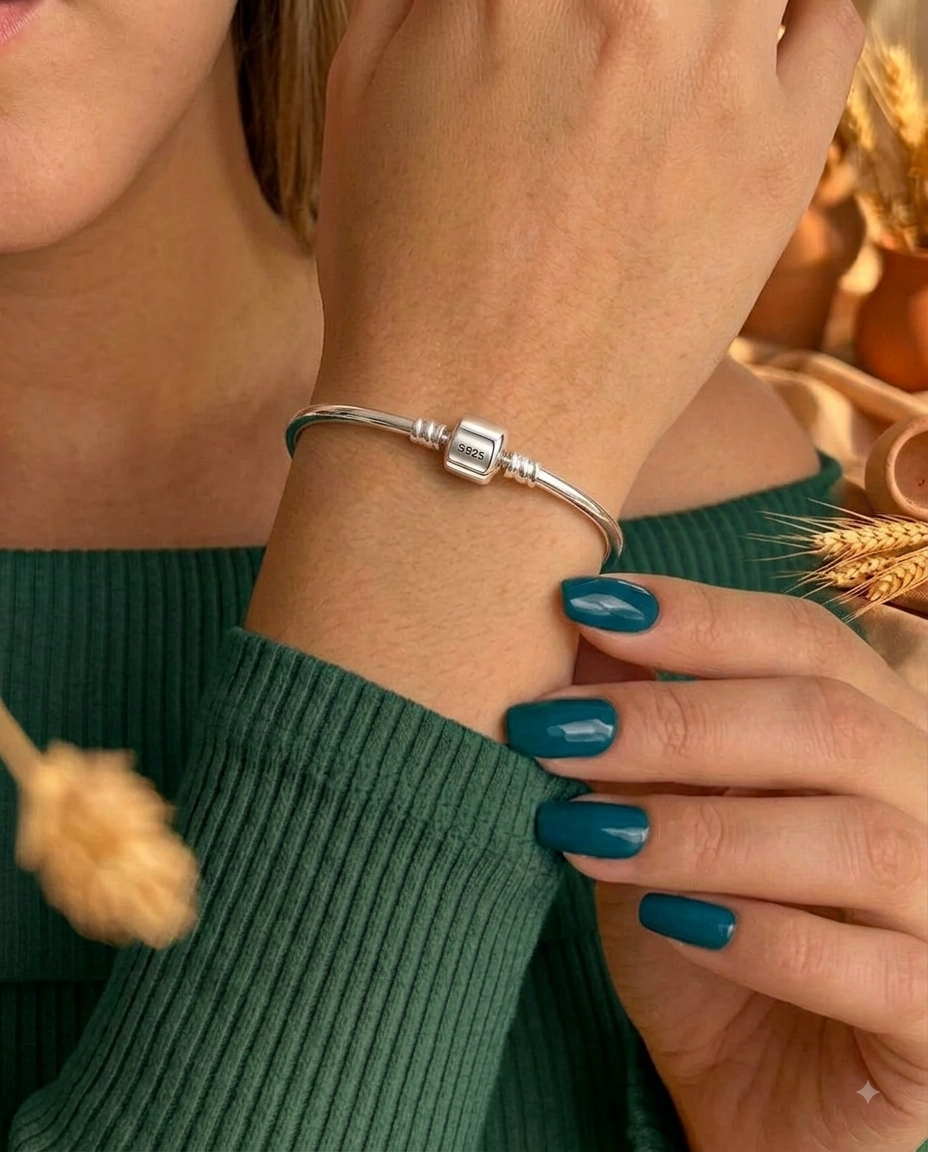 Sterling Silver Chain Bracelet | AURIA