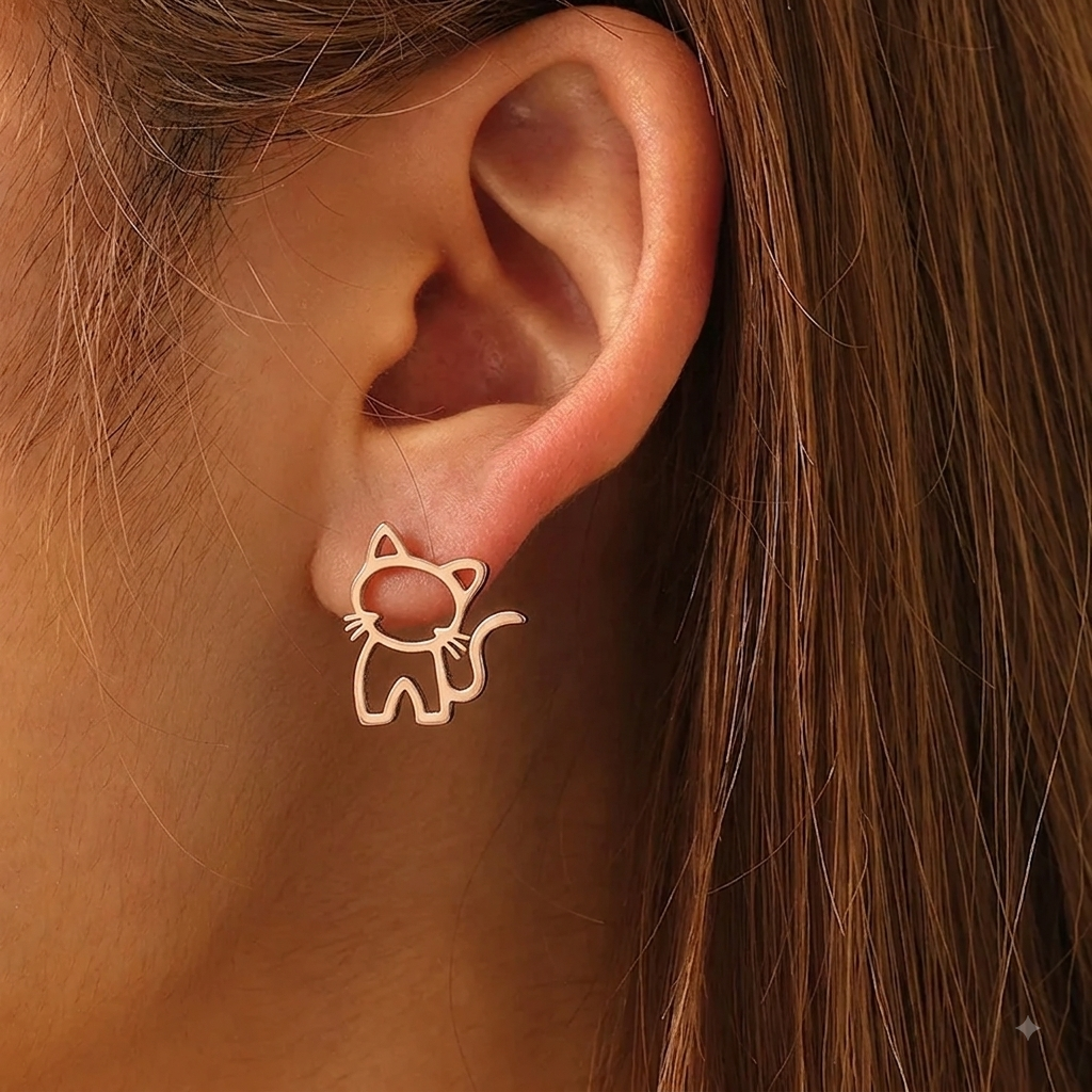 Cat Earrings | AURIA