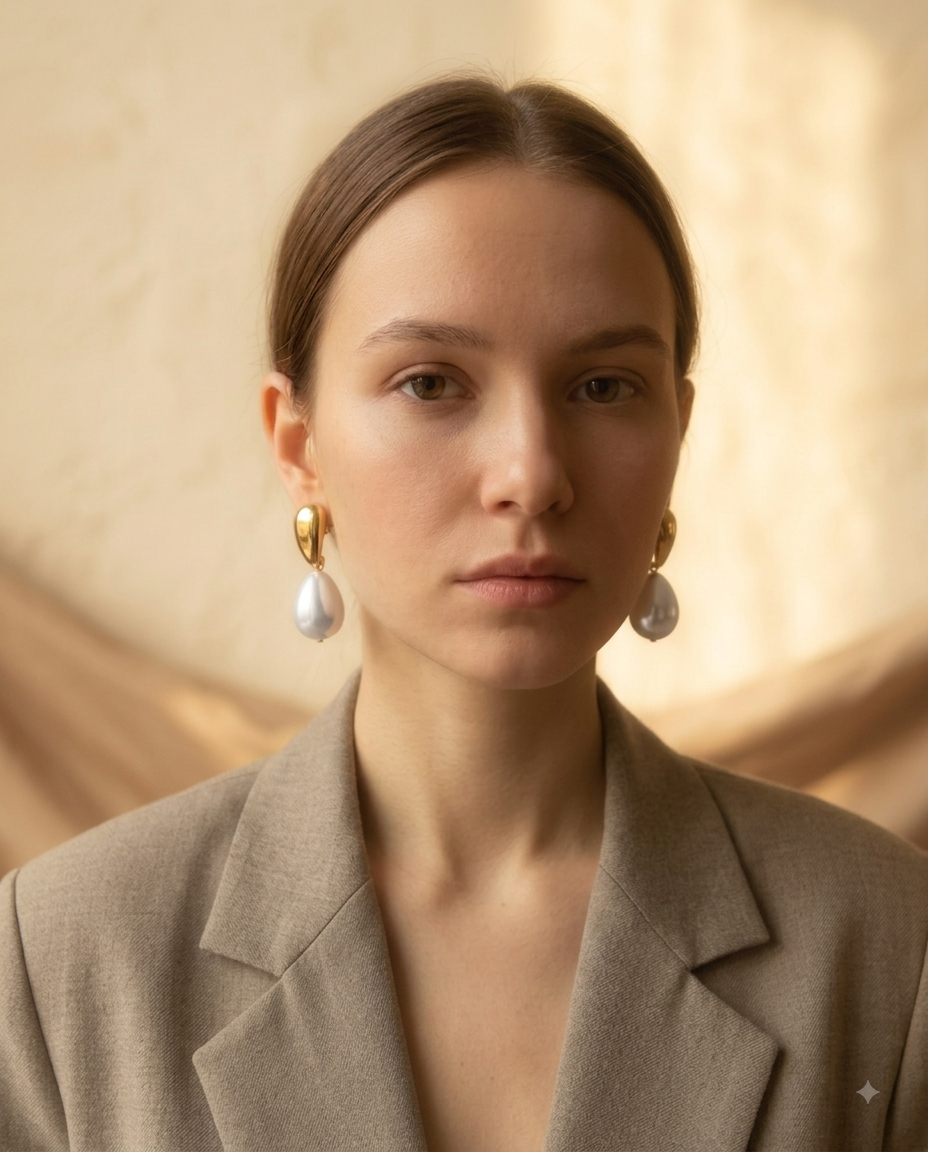 Pearl Drop Earrings | AURIA