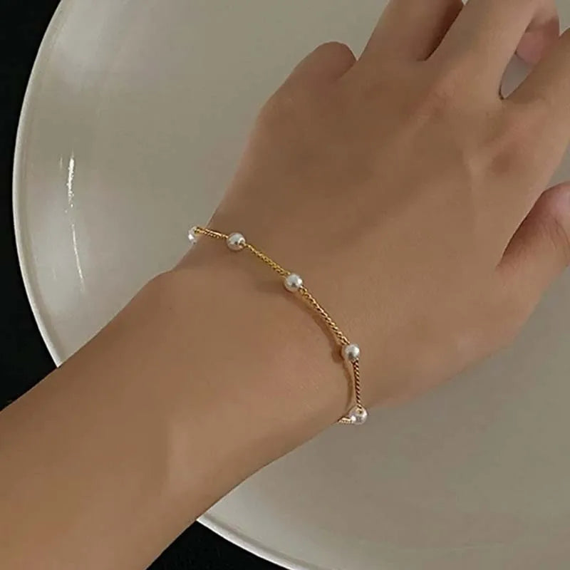 Pearl Bracelet – Chain | AURIA