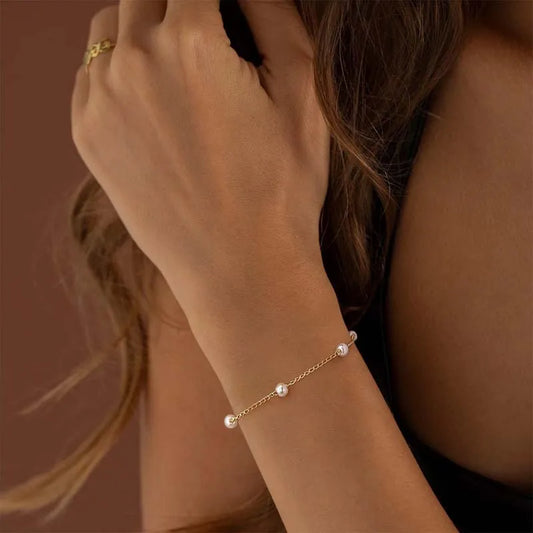 Pearl Bracelet – Chain | AURIA