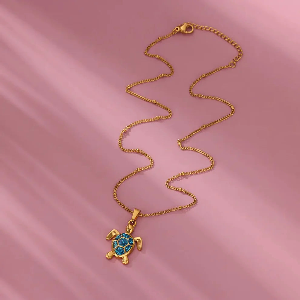 Turtle Necklace – Gold Pendant | AURIA