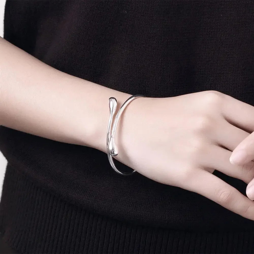 Teardrop Bracelet – Sterling Silver | AURIA