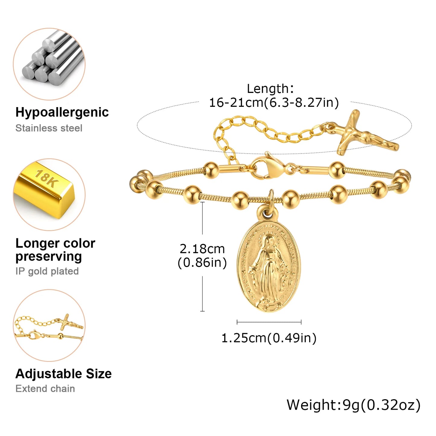 Cross Bracelet | AURIA