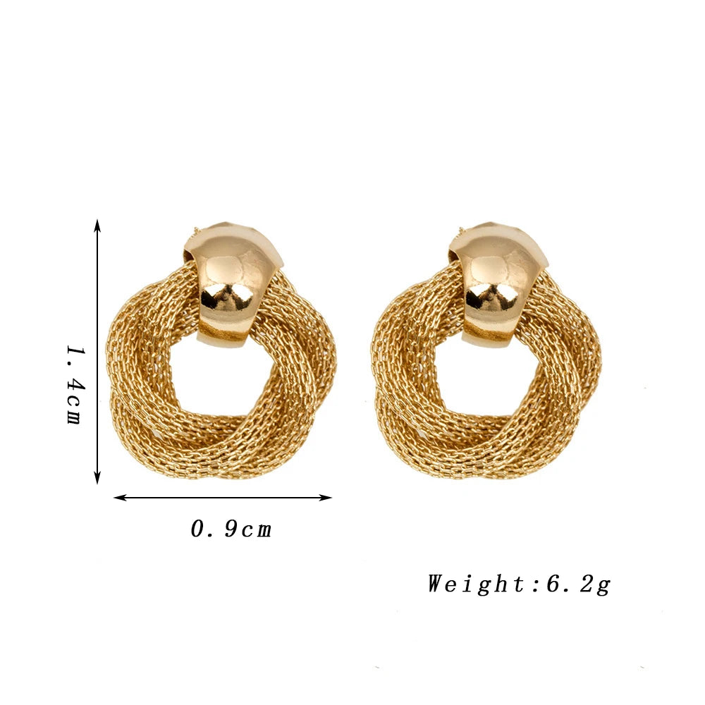 Twisted Hoop Earrings | AURIA
