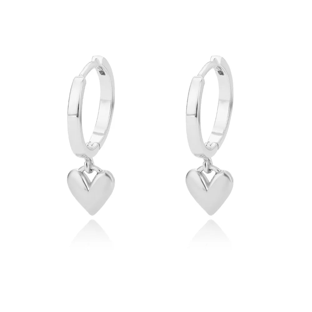 Heart Drop Earrings | AURIA