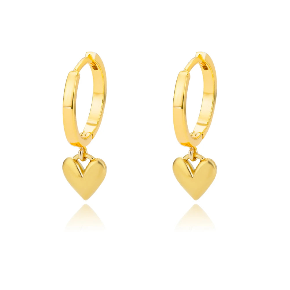 Heart Drop Earrings | AURIA