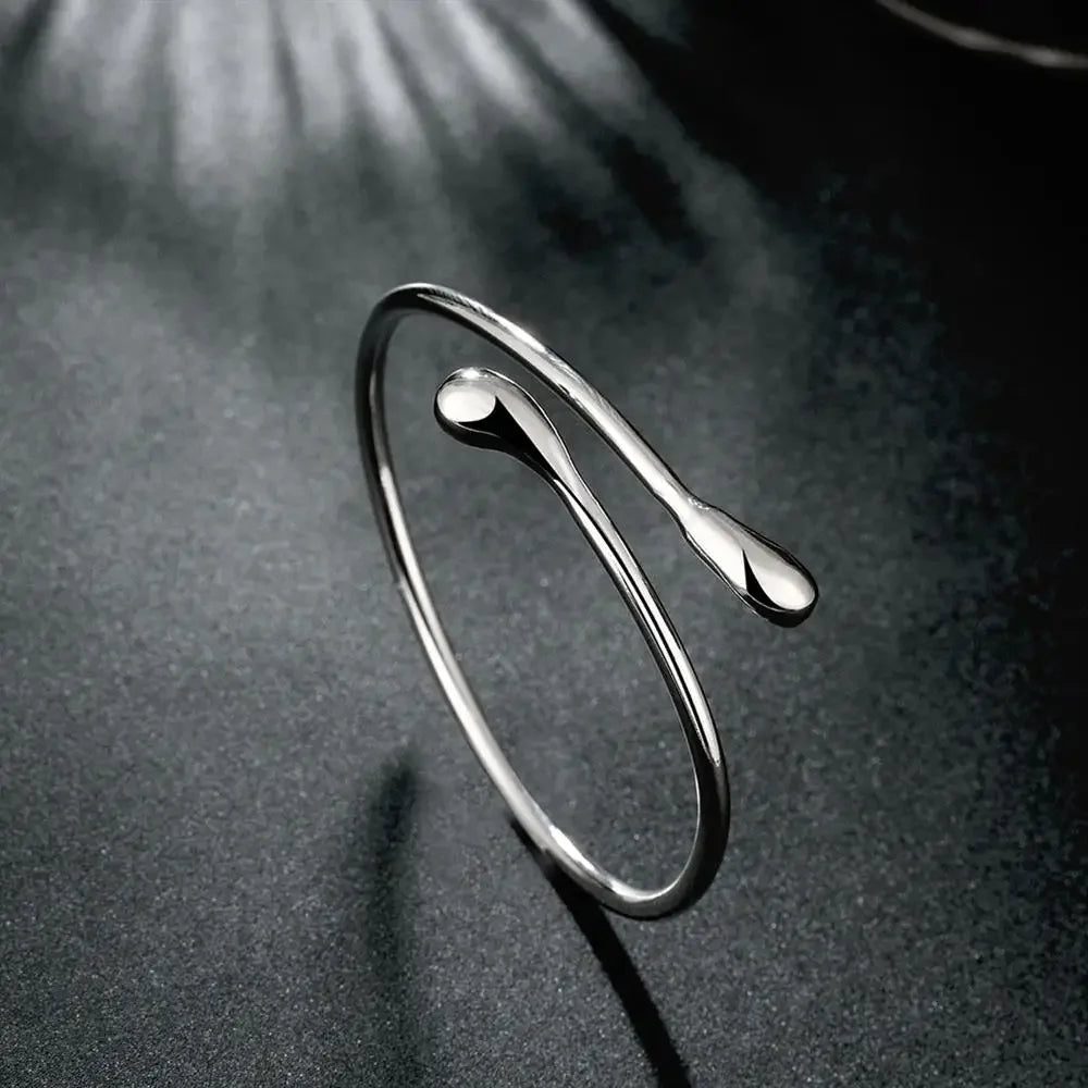 Teardrop Bracelet – Sterling Silver | AURIA