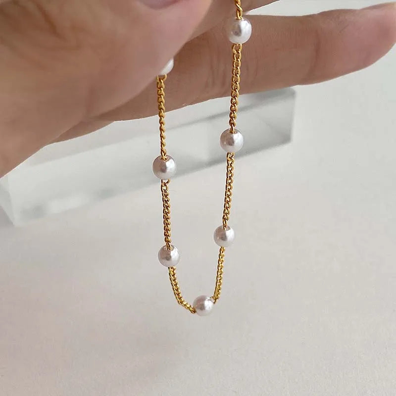 Pearl Bracelet – Chain | AURIA