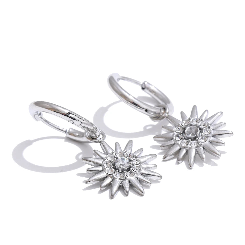 Sun Hoop Earrings | AURIA