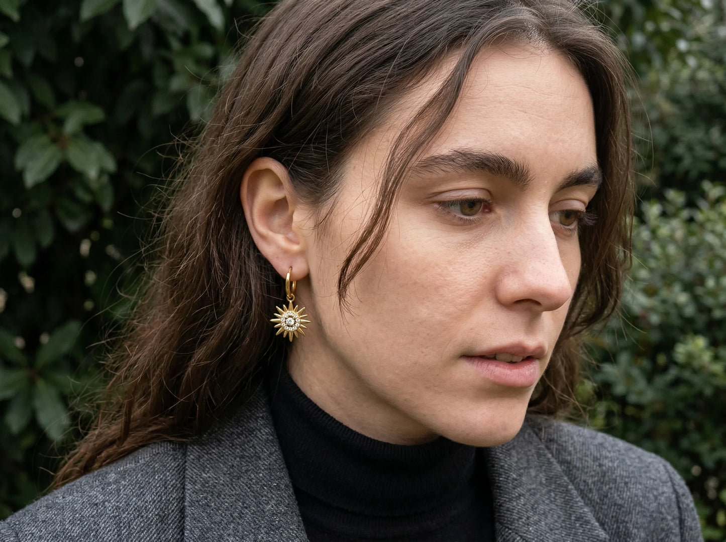 Sun Hoop Earrings | AURIA